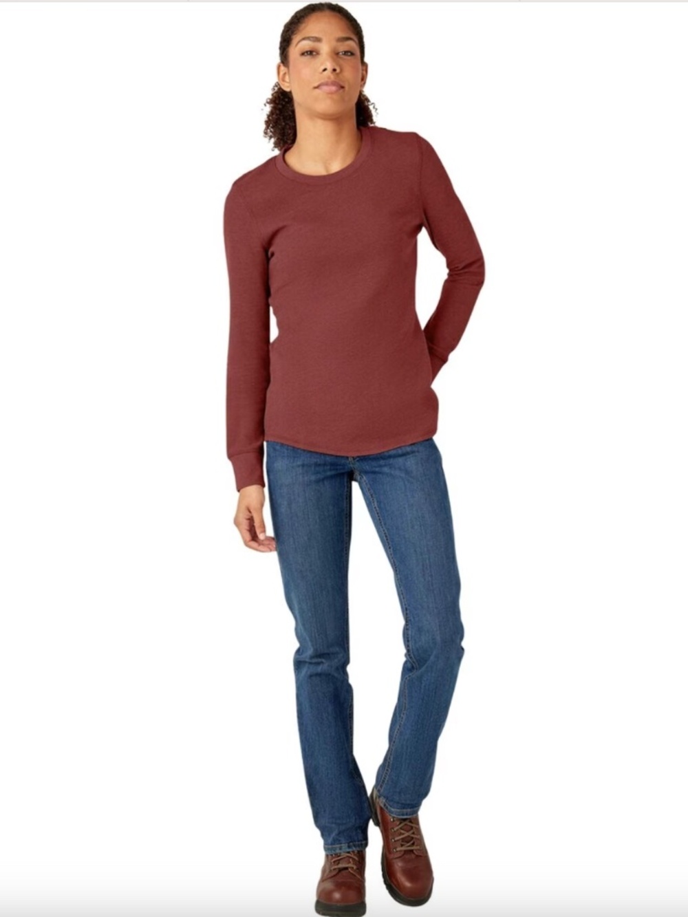 NWT Dickies Long-Sleeve Crew Neck Thermal Shirt - Women's